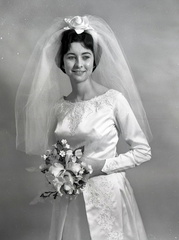 2020- Beatrice Bentley, wedding dress, December 1, 1967