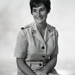 2021- Jackie Fooshe Red Cross uniform December 1 1967