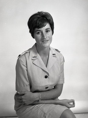 2021- Jackie Fooshe, Red Cross uniform, December 1, 1967