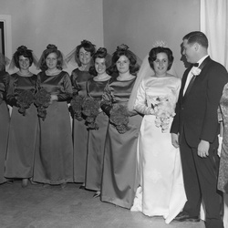 2036- Sandra Timmerman Gilbert Bentley wedding December 27 1967