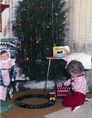 2037- Bonnie Franc, Neil & Todd, Christmas 1967