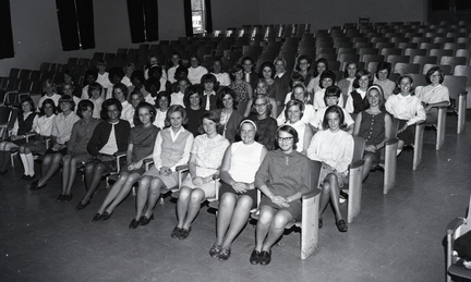 2039/0- MHS Yearbook Photos, Around School. October 10, 1967