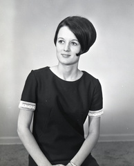 2273- Sharon Reed announcement photos, October 10, 1968