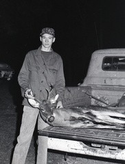 2284- Larry OBriant kills a deer, October 29, 1968
