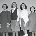 2289- MHS Chatterbox candidates for Miss Panther, October 28, 1968