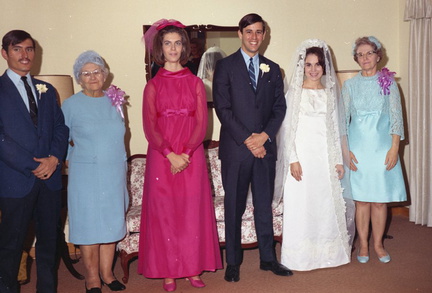 2344- June Foreman wedding, December 28, 1968