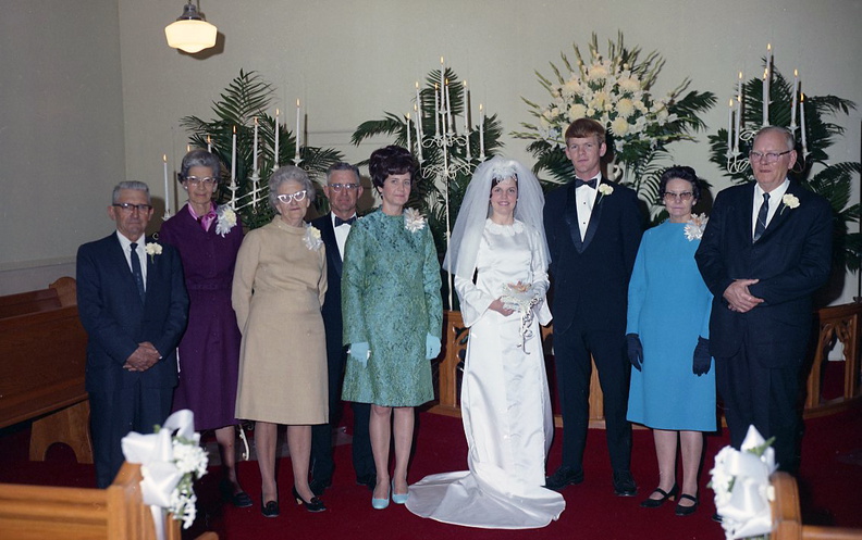 2349- Sandra Talbert wedding, Jan 4, 1969