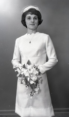 2401- Bobbie Lynn Patterson wedding dress, March 21, 1969