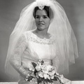 2403- Sarah Wilder wedding dress, March 21, 1969