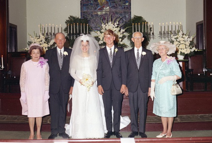 2414- Sarah Wilder wedding, April 6, 1969