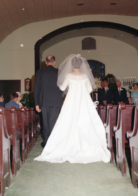 2414- Sarah Wilder wedding, April 6, 1969