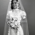 2448- Linda Holloway wedding dress, May 22, 1969