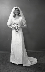 2452- Alice Mitchum wedding dress, May 14, 1969
