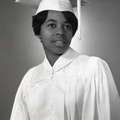 2470- Rose Gildchrist cap and gown, May 24, 1969