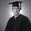 2475- Wayne Sellers cap and gown, May 26, 1969