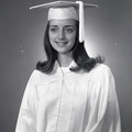 2477- Teresa Jennings cap and gown, May 24, 1969