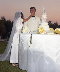 2495- Linda Holloway wedding, Lincolnton, June 7, 1969