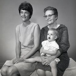 2501- Betty Ann Butler mother and daughter June 21 1969