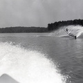 2516- Johnny and JC Brown skiing on Clark Hill Lake, July 13, 1969