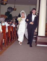 2523- Nancy McWhorter wedding, Lincolnton, July 25, 1969