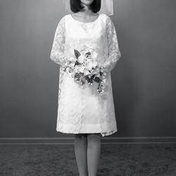 2539- Melissa Winn wedding dress August 20 1969