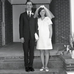 2557- Rebecca Kelly and Bobby Butler wedding September 14 1969