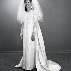 2561- Serena Nelson wedding dress September 22 1969