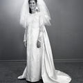 2561- Serena Nelson wedding dress, September 22, 1969
