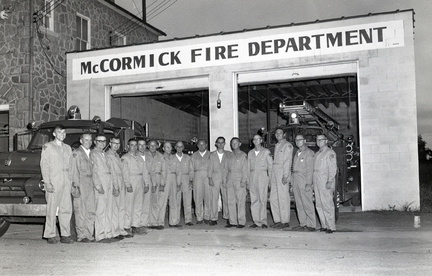 2568- McCormick Fire Department, October 2, 1969