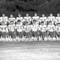 2576- MHS Jr Varsity Football Team October 9 1969