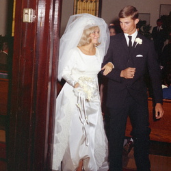 2585- Gloria Russell Wedding October 25 1969
