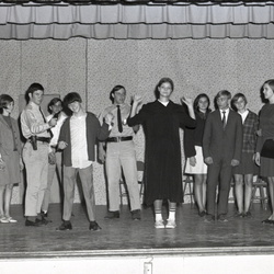 2595- MHS Junior Play Cast November 11 1969