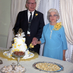 2603- Mr and Mrs Frank Mattison 50th wedding anniversary November 23 1969