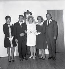 2606- Kathy Edmund's wedding, November 28, 1969