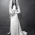 2607- Sue Britt wedding dress, November 20, 1969