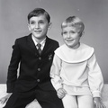 2613- Thornton children and Freddie Edmunds, Lincolnton, December 6, 1969