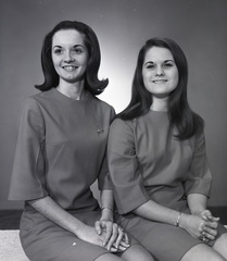 2646- Sandra McDaniel and Patti, January 10, 1970