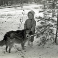 2662- Bonnie Franc Edmonds snow, January 23, 1970