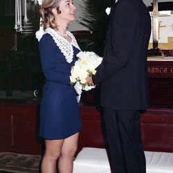 2672- Cindy Caudle wedding February 28 1970