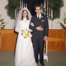 2682- Brenda Moore wedding March 20 1970