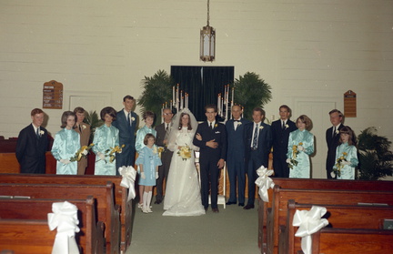 2682- Brenda Moore wedding, March 20, 1970