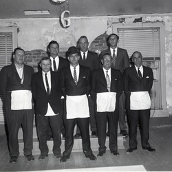 2686- Parksville A F M Lodge officers February 27 1970