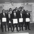 2686- Parksville A F M Lodge officers, February 27, 1970