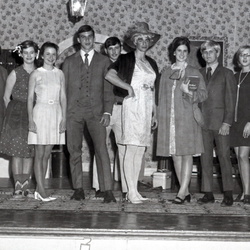 2688- McCormick High Senior Play Cast April 1 1970