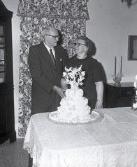 2708- Mr and Mrs B C Owings 50th wedding anniversary, April 19, 1970