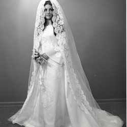 2728- Wanda Norman wedding dress May 9 1970
