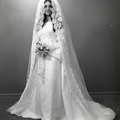 2728- Wanda Norman wedding dress, May 9, 1970