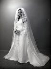 2728- Wanda Norman wedding dress, May 9, 1970