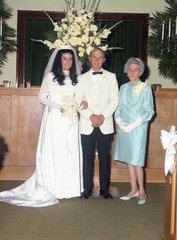 2755- Bobbie White wedding, May 31, 1970