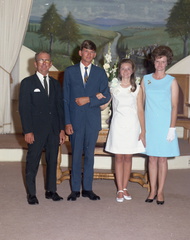 2758- Kathy Young wedding, Goshen Baptist, June 5, 1970